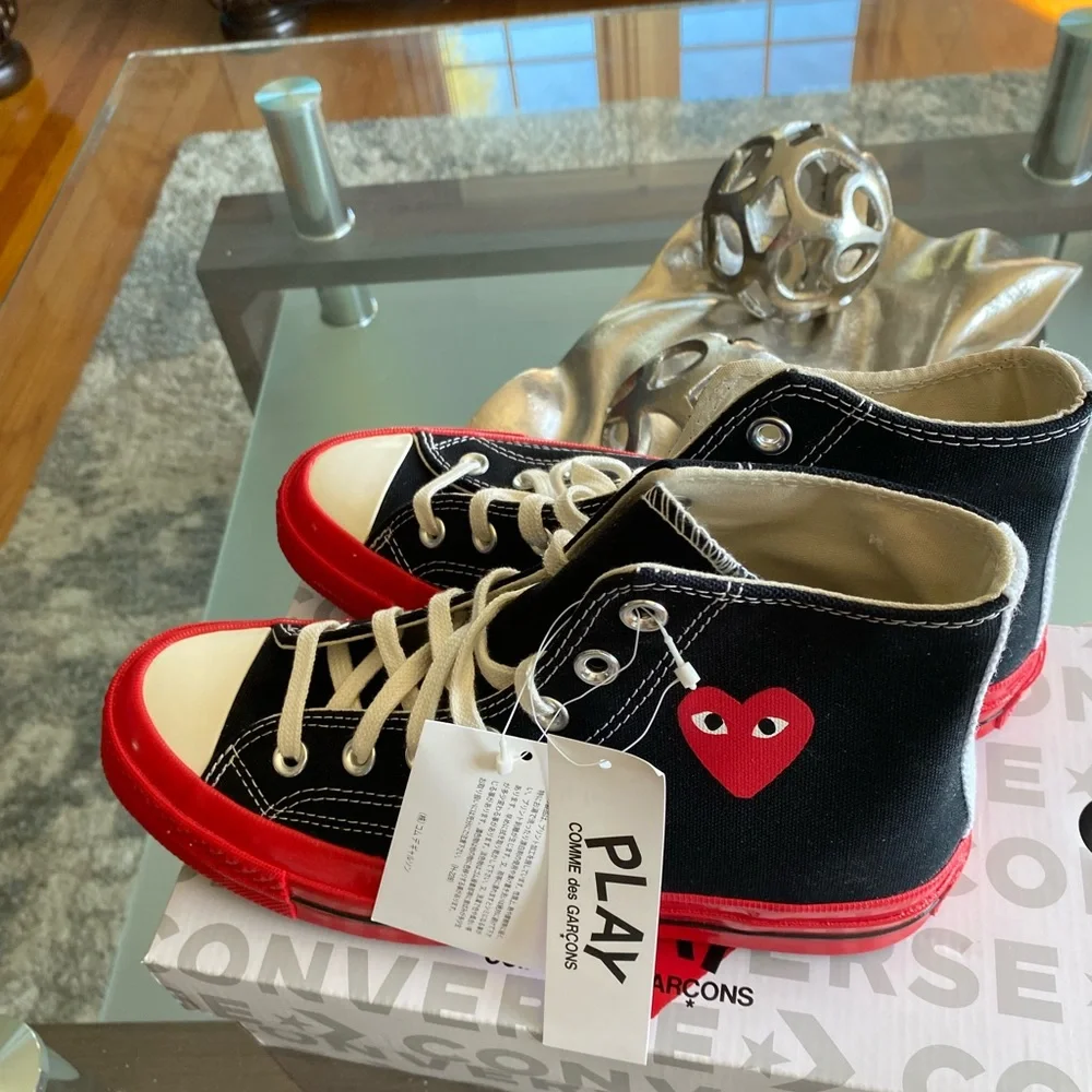 Converse COMME DES GARÇON High Top Sneakers - Picture 5 of 8